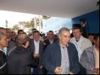 Foto de Governador em visita Hospital S